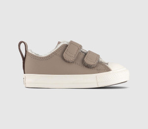 Converse Kids All Star 2vlace Infant Trainerrs Vintage Cargo Egret Green, 9infant