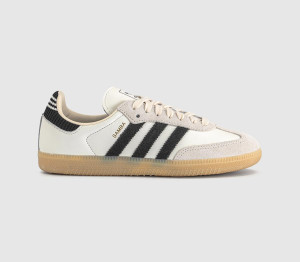 adidas Womens Samba OG Trainers Cloud White Black Gum, 11