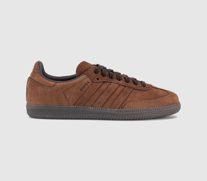 adidas Womens Samba OG Trainers Preloved Brown Aurora Coffee Gum, 7