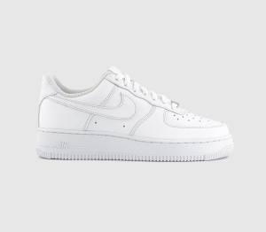 Nike Womens Air Force 1 07 Trainers F White, 3.5