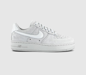 Nike Womens Air Force 1 07 Trainers Off White Off Light Smoke Grey, 8.5