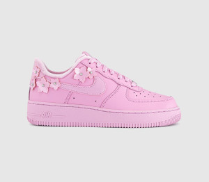 Nike Womens Air Force 1 07 Trainers Pink Rise Foam, 9
