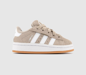 Adidas Kids Campus Infant Trainers Wonder Beige White Gum Natural, 9infant