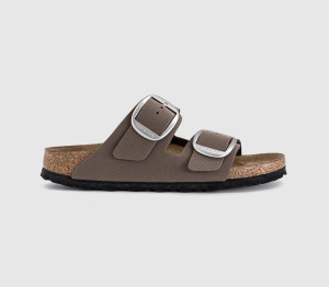 Birkenstock Womens Arizona Big Buckle Sandals Mocha BF Brown, 6