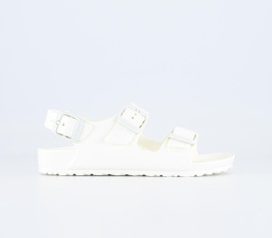 Birkenstock Milano Eva Kids Sandals White, 10 Youth