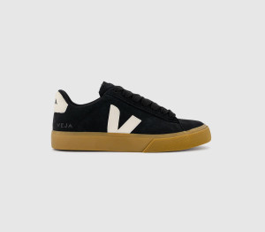 Veja Womens Campo Trainers Black Pierre F, 3