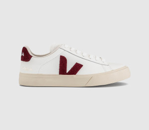 Veja Campo Trainers White Grenat, 7