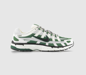 Nike Kids P-6000 Trainers Summit White Fir Black Mataic Summit White, Size: 4