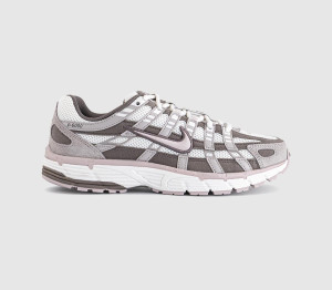 Nike Womens P-6000 Trainers Summit White Platinum Violet Cave Stone, 8.5