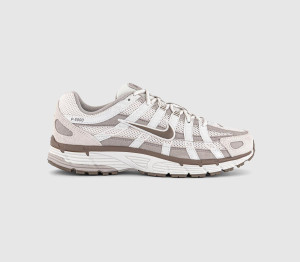Nike Womens P-6000 Trainers Phantom Mink Brown College Grey, 8