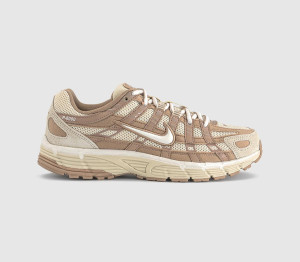 Nike Womens P-6000 Trainers Light Khaki British Sail Green, 7