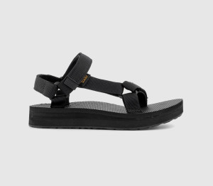 Teva Womens Ladies Black Midform Universal Sandals, Size: 4
