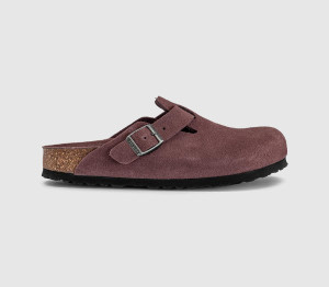 Birkenstock Womens Boston Clogs Pepper Tfb Red, 5