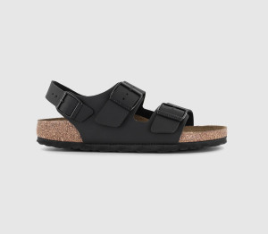 Birkenstock Kids Black Milano Sandals F, 3