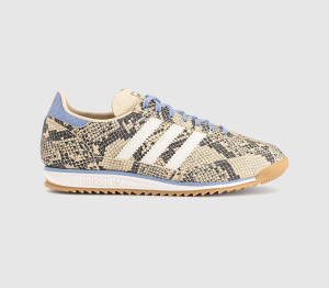 Adidas Womens SL 72 Trainers Snake Sand Strata Ivory Gum Natural, 7.5
