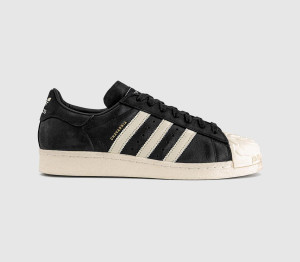 adidas Mens Superstar Trainers Chavarria Core Black Gold Metallic, 10