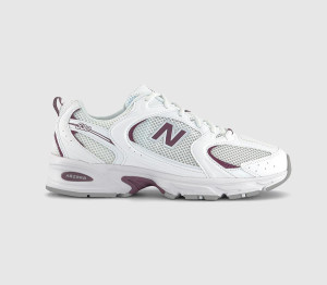 New Balance Womens 530 Trainers White Brown, 6