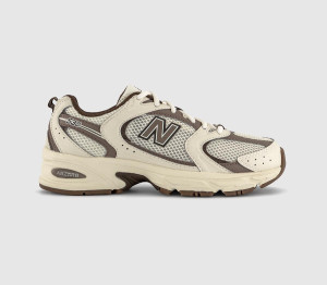 New Balance Womens 530 Trainers Offwhite Beige, 7