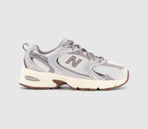 New Balance Womens 530 Trainers Grey Matter Truffle Salt, 3.5