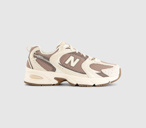 New Balance Womens 530 Trainers Bisque In Brown, 7