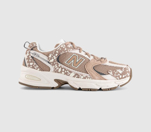 New Balance Womens 530 Trainers Flat Taupe Tornado Natural, 8.5