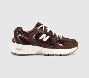 New Balance 530 Trainers Pumpernickel Sea Salt Natural, 4