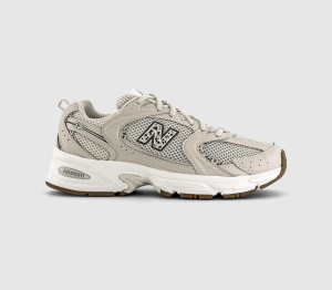 New Balance Womens 530 Trainers Seasalt Leopard Multi, 8.5