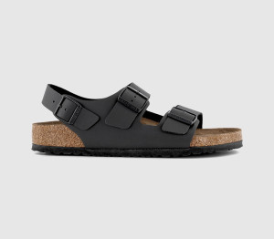 Birkenstock Mens Milano Sandals M Black, 7.5