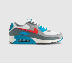 Nike Mens Air Max Iii Trainers Cool Grey Infrared 23 Light Smoke Grey, 7