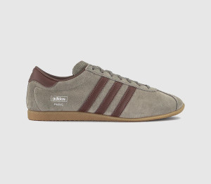 adidas Mens Paris Trainers Clay Earth Strata Gum In Grey, 7.5