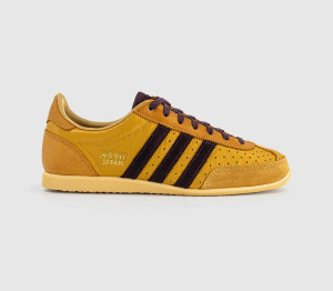Adidas Womens Japan Trainers Preloved Yellow Maroon Gold Metallic, 6