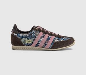 adidas Womens Japan Liberty Trainers Aurora Coffee Magic Mauve Khaki In Brown, 9