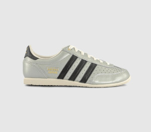 adidas Womens Japan Trainers Alumina Black Cream White, 4.5