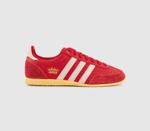 Adidas Womens Japan Trainers Cherry Red White Offwhite, 4.5
