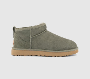 UGG Womens Classic Ultra Mini Boots Moss Green Amphora, 4
