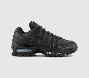 Nike Kids Air Max 95 Trainers Black Black Black QS