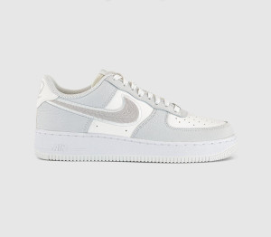 Nike Mens Air Force 1 07 Trainers Summit White Vast Grey, 10.5