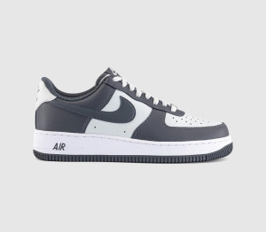 Nike Mens Air Force 1 07 Trainers Photon Dust Dark Grey White, 11.5