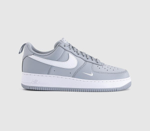 Nike Mens Air Force 1 07 Trainers Wolf Grey White Wolf Grey, 9