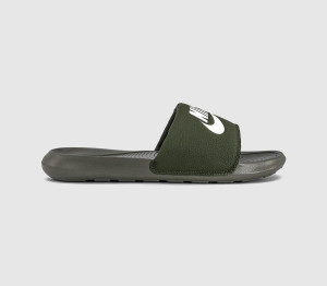 Nike Victori One Sliders Cargo Khaki Sail Green, 12