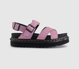 Dr. Martens Womens Voss II Sandals Dusty Rose Pink, 4