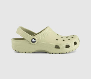 Crocs Womens Classic Clogs Tac Green, 4
