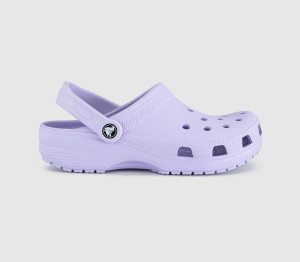 Crocs Womens Classic Clogs Purple Halo, 4
