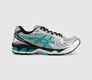 ASICS Womens Gel-kayano 14 Trainers White Waterfall, 5