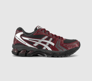 ASICS Womens Gel-kayano 14 Trainers Obsidian Grey Pure Silver
