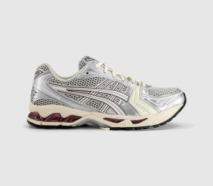 ASICS Womens Gel-kayano 14 Trainers Ivory Cream In Natural, 9