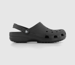 Crocs Mens Classic Clogs M Black, 9