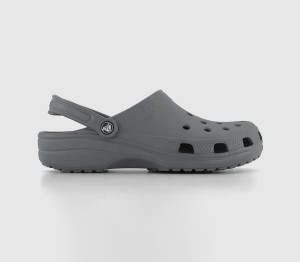 Crocs Mens Classic Clogs M Slate Grey, 12