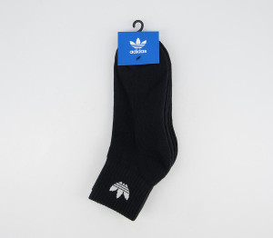Adidas Mid Ankle Socks Black