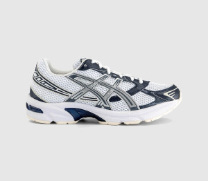 Asics Mens Gel 1130 Trainers White Midnight, 8